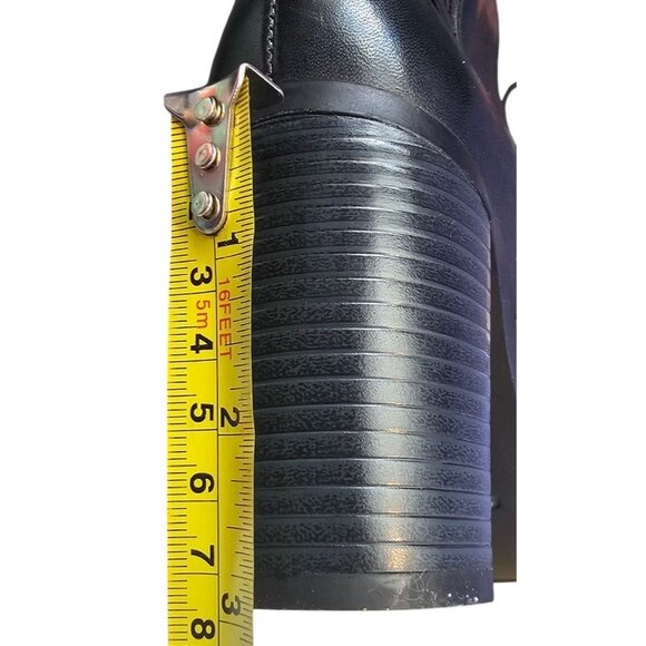 Thom Mcan Leather Heeled Boots Sz 7.5 Womens Style 21913 Black NWT See Descript - Picture 16 of 16